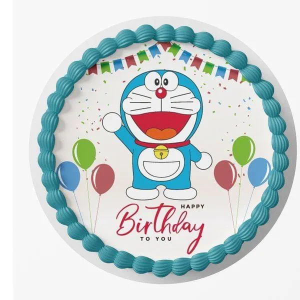 Doraemon Cake – Nishtha Home Bakery