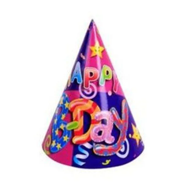 Birthday Cap Pack Of 6