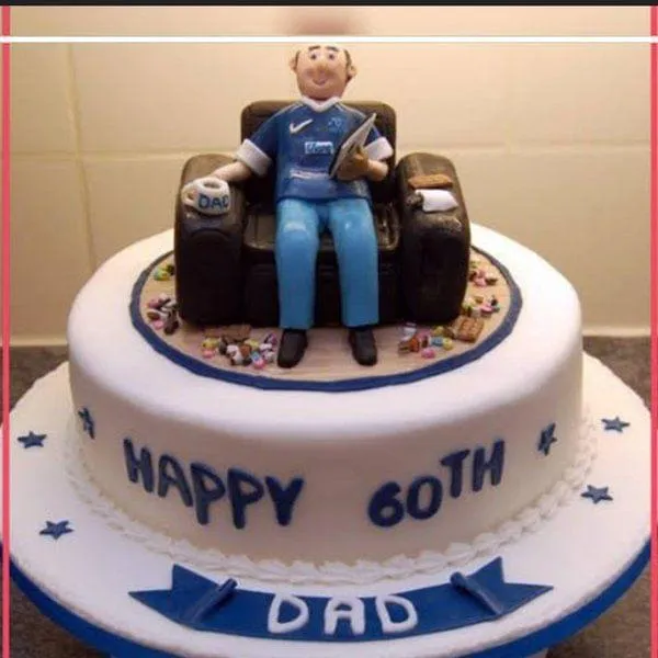 Retirement Cake Online: Happy Retirement Cake for Father - GiftzBag