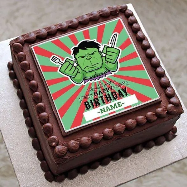 Jhon's Avengers Cake, A Customize Avengers cake