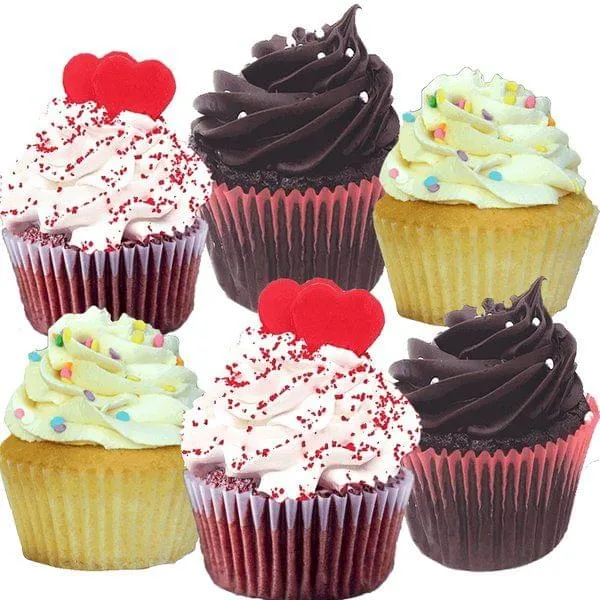 Eggless Assorted Cupcakes