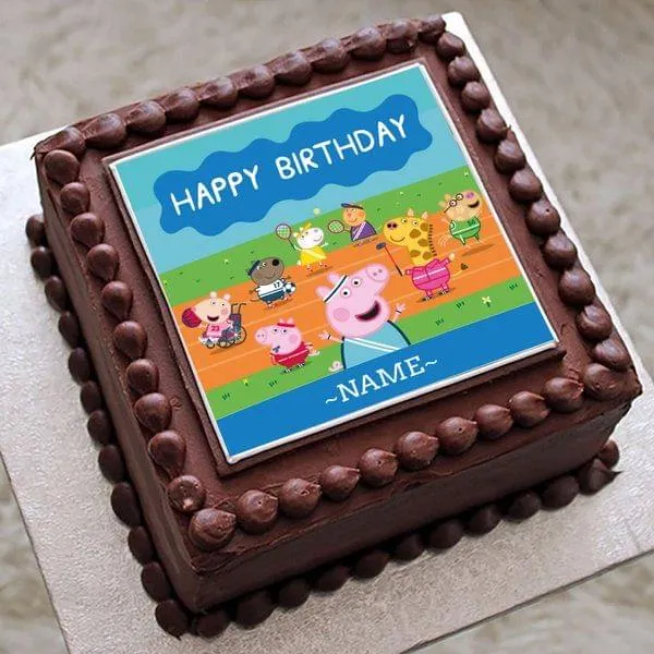 Peppa Pig Birthday Cake  bakehoneycom