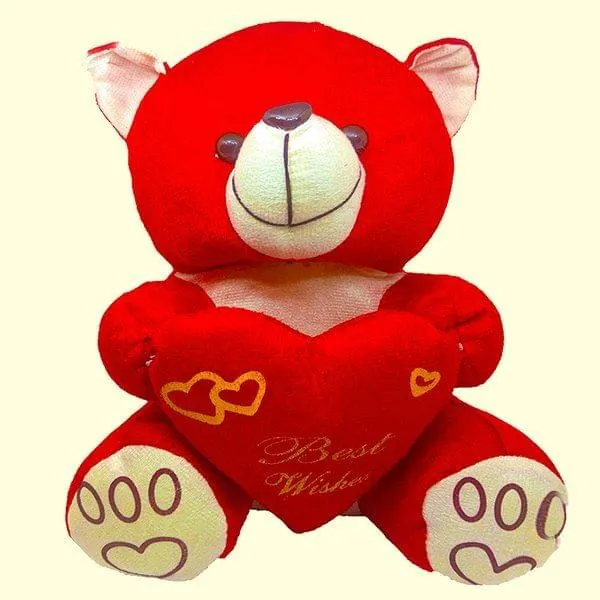 Cute Soft Teddy Bear with Heart