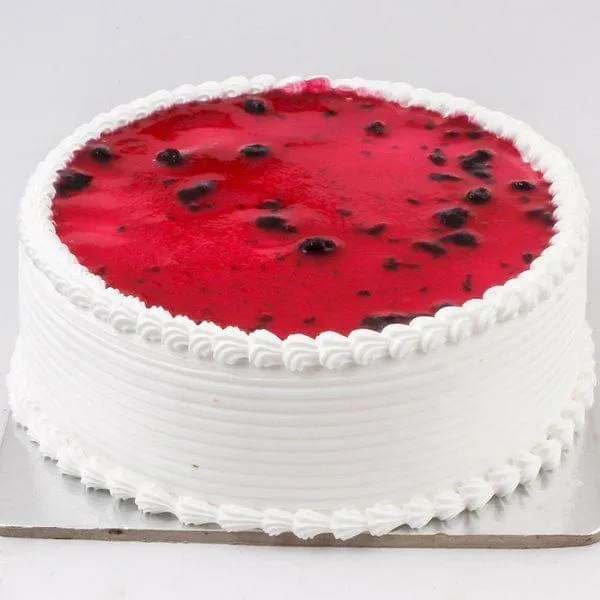 Eggless Blueberry Cake