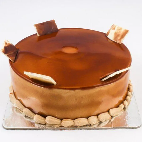 Eggless Irish Coffee Cake