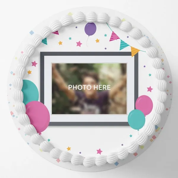 Premium Flavour Full Photo Cake