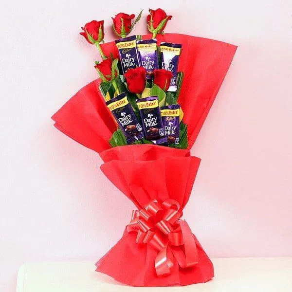 Rose Choco Bouquet