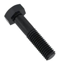 M5 Hex Head Bolt Black Oxide (20mm - 50mm) - TVS - Pack of 500