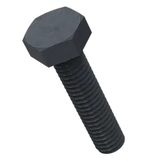 M16 Hex Head Screw Black Oxide (25mm - 160mm) - TVS - Pack of 20