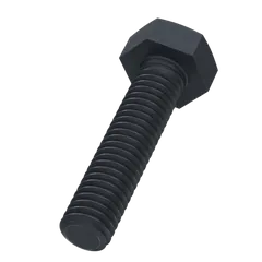 M20 Hex Head Screw Black Oxide (35mm - 200mm) - TVS - Pack of 20