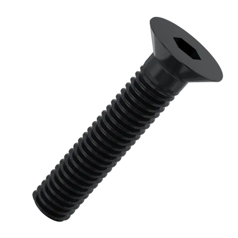 M8 CSK Head Screw Black Oxide (12mm - 55mm) - TVS - Pack of 200