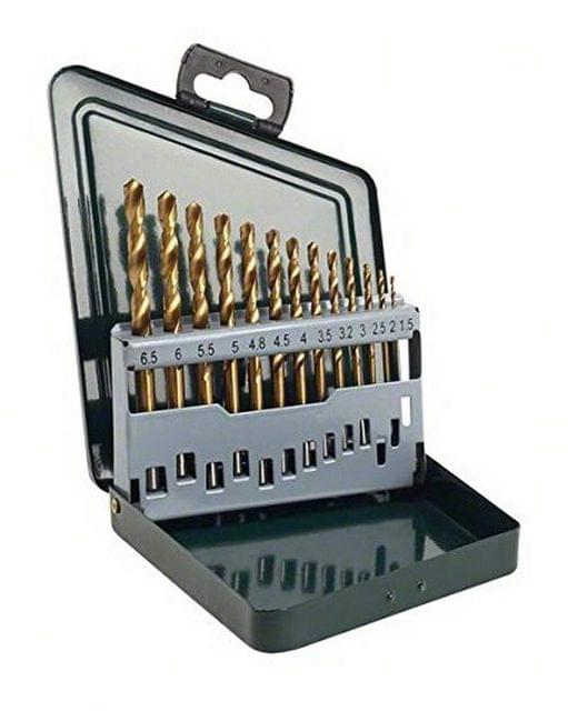 Bosch HSS Metal Drill Bits(HSS G) 13pc HSS-Titanium Promoline Set-2607019436