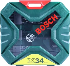 Bosch 34-piece X-Line Classic drill bit and screwdriver bit set