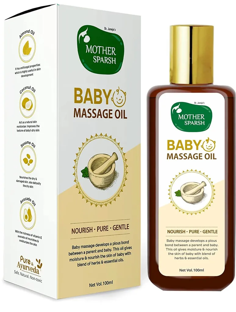 Mother Sparsh Baby Massage Oil 100ml
