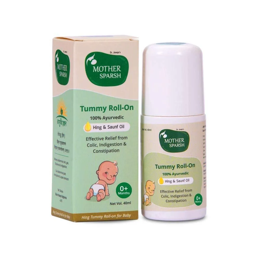 Mother Sparsh Tummy Roll On For Baby Colic Relief