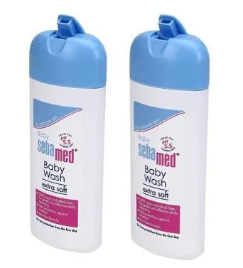 Sebamed Baby Wash Extra Soft 200Ml Pack of 2 - combo