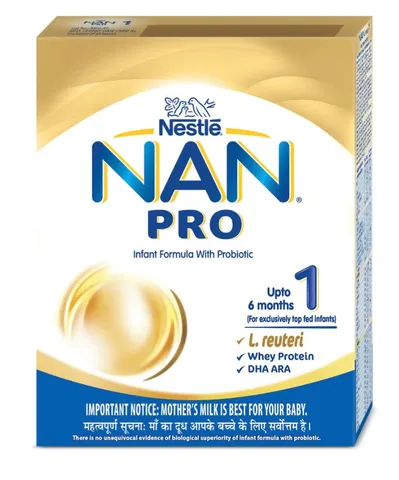 Nestle Nan Pro 1 Infant Formula Powder Upto 6 Months Refill