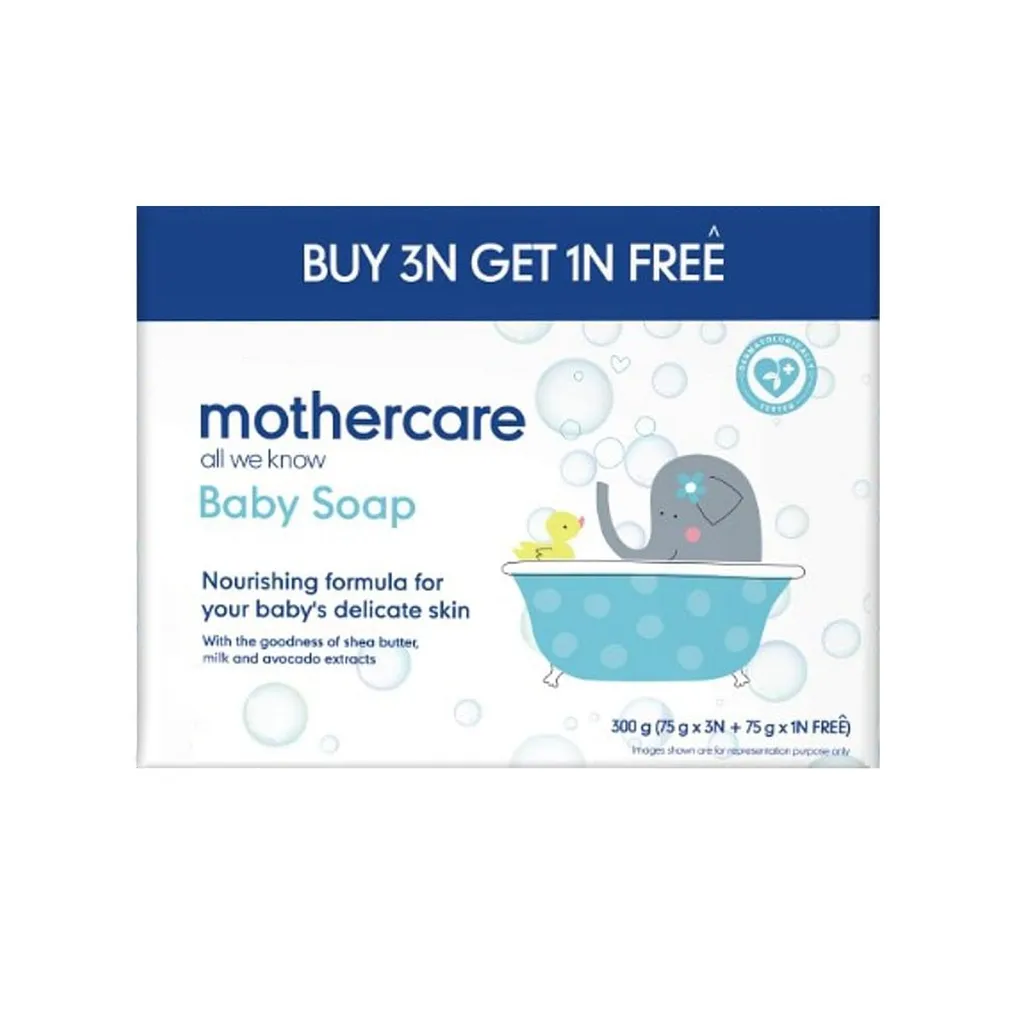 Mothercare All We Know Baby Soap 300g (Buy 3 Get 1 Free)