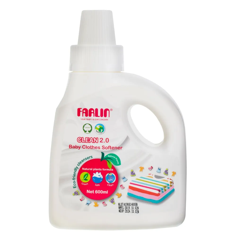 Farlin Clean 2.0 Baby Clothes Softener (600ml)