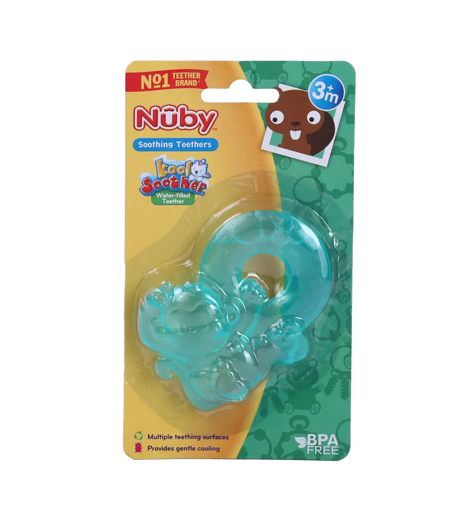 Nuby Kool Soother Animal Design Teether 3M+ (Monkey)