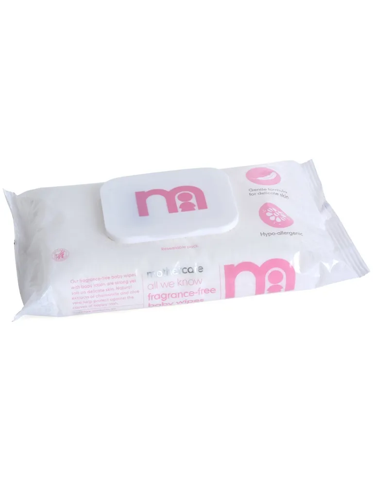 Mothercare Fragrance Free Baby Wipes 60 Sheet