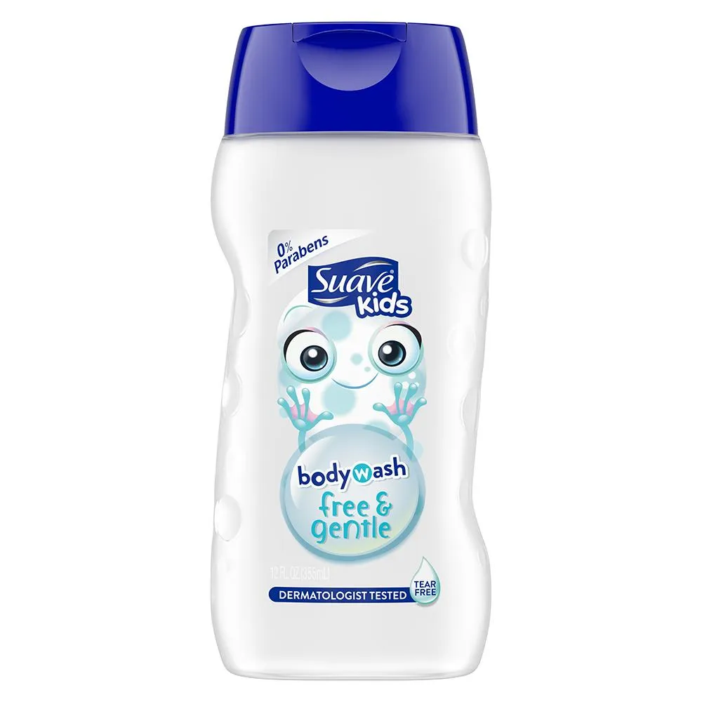Suave Kids Body Wash Free & Gentle 12 Oz/355ml (355 ml)