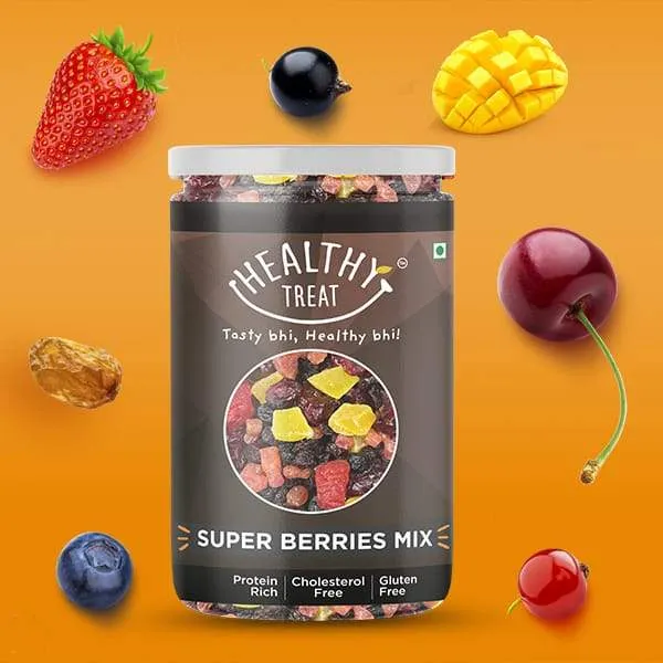 Healthy Treat Super Berries Mix -250 gm- 7+ Varieties