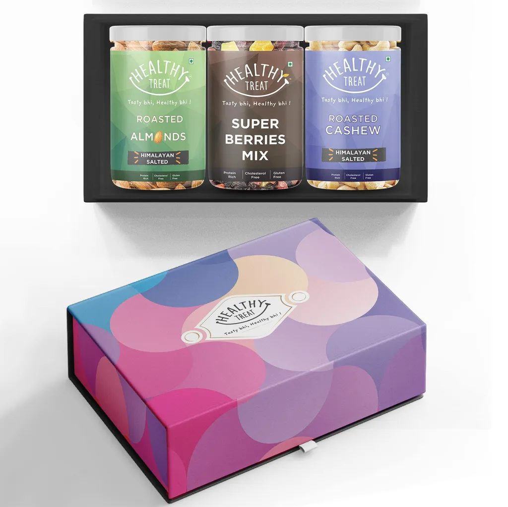 Healthy Treat Imperial Gift Box I Diwali Combo Gift Hamper