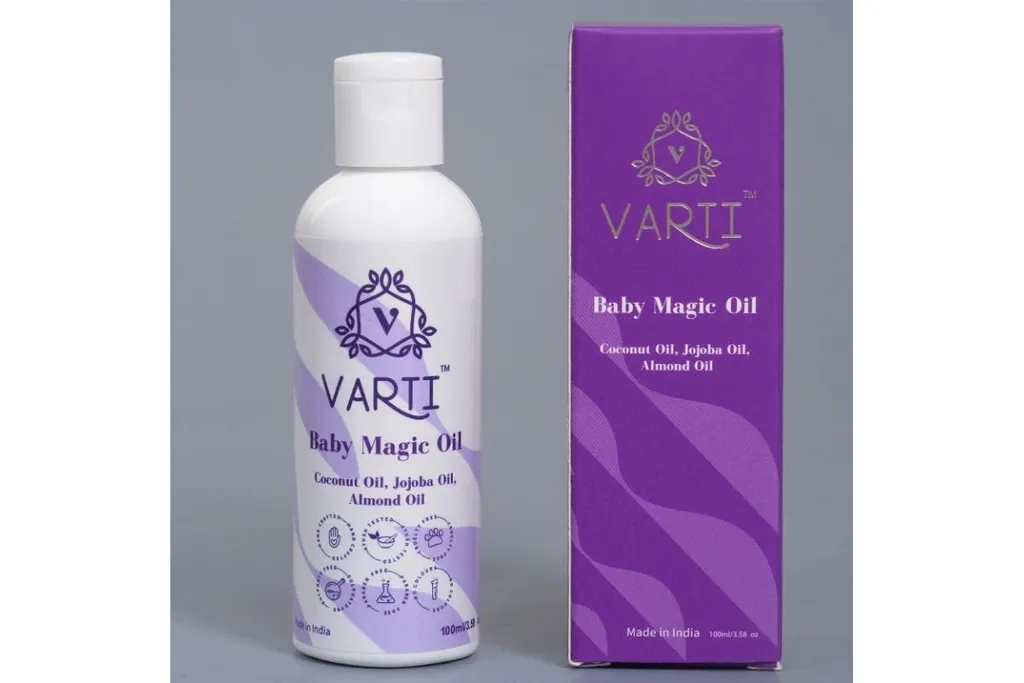 VARTI -AYUSH Certified, Parabens & Sulphate Free Baby Massage Oil, 100% Organic & Chemical free