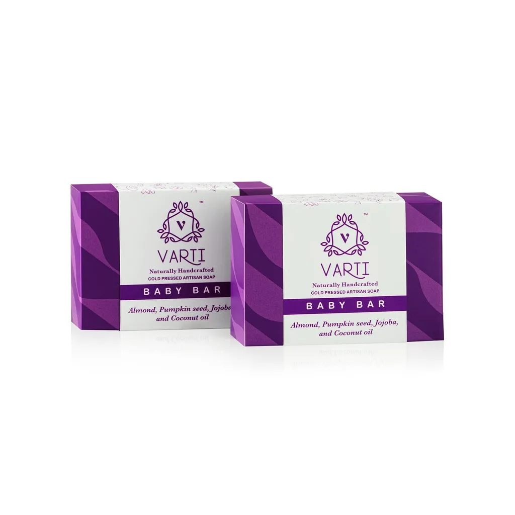 VARTI -AYUSH Certified,100% Organic & Chemical free Cold Pressed Baby Bar "Combo Pack"