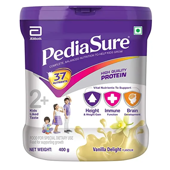 PediaSure Kids Nutrition Drink with Vanilla for 2plus (400 gm)