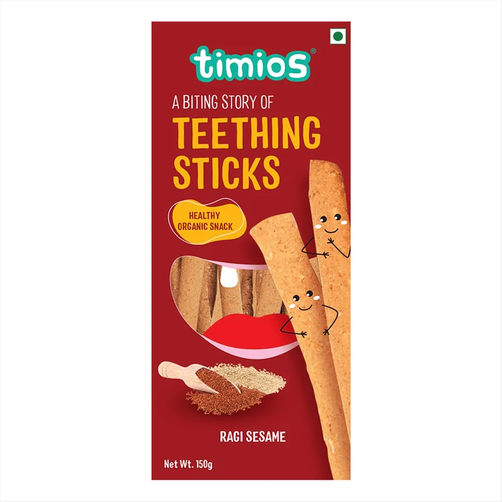 Timios Teething Sticks Ragi Sesame (150 g)