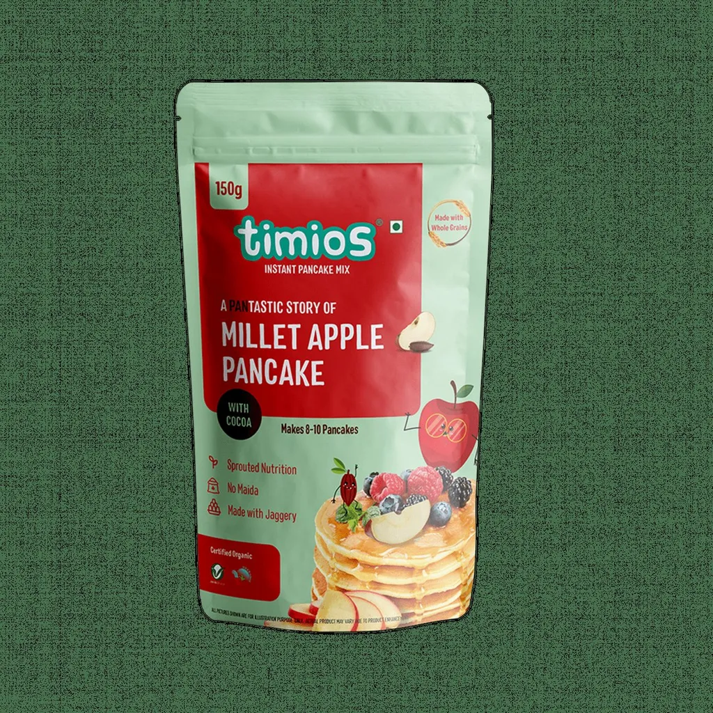 Timios Millet Pancake Mix Apple - 150g