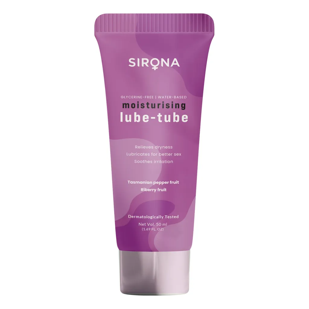 Sirona Glycerine Free Natural Lubricant Gel for Men & Women 50 ml ,Lube for Sensual Massage & Lubrication