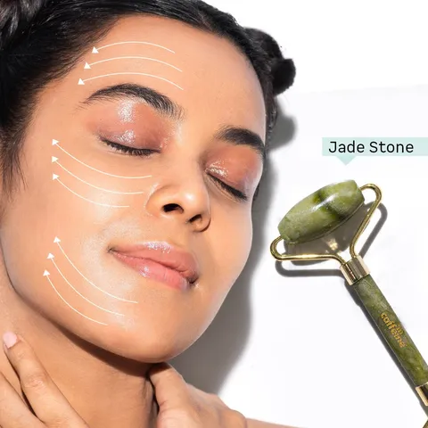 mCaffeine Jade Roller - Face Massager
