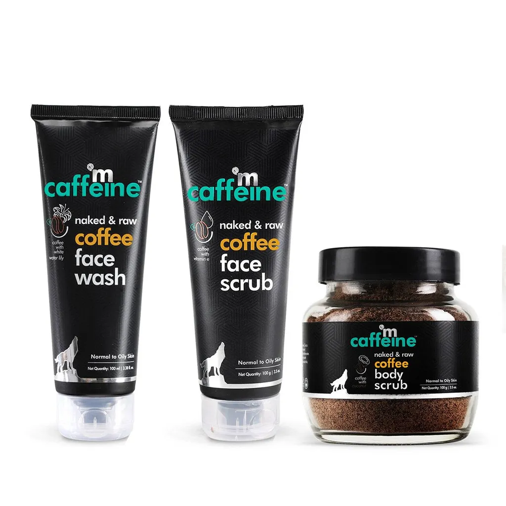 mCaffeine Complete Coffee Skin Care Combo (300 gm)