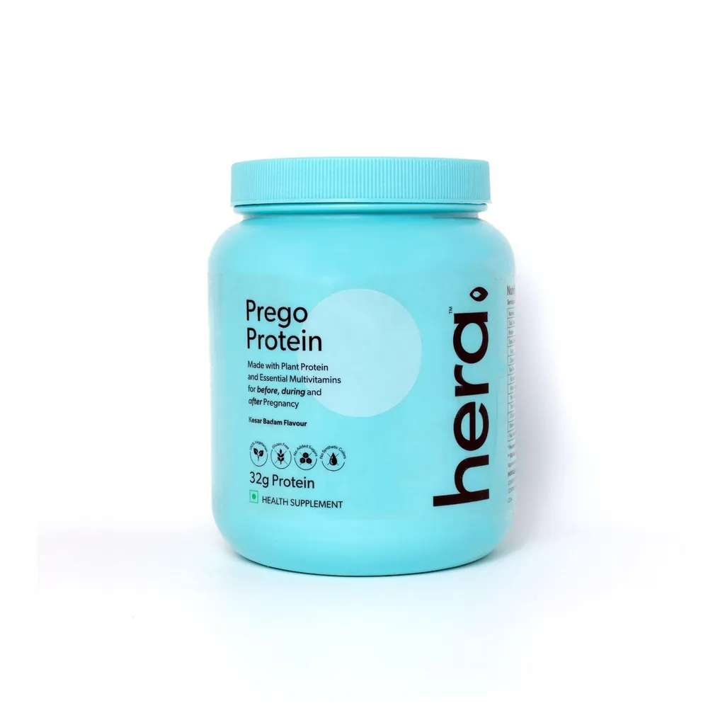 Hera Vegan Protein - Plant Proteins, Superfoods and Multivitamins - Women Conception, Pregnancy, Motherhood - 480 G Powder