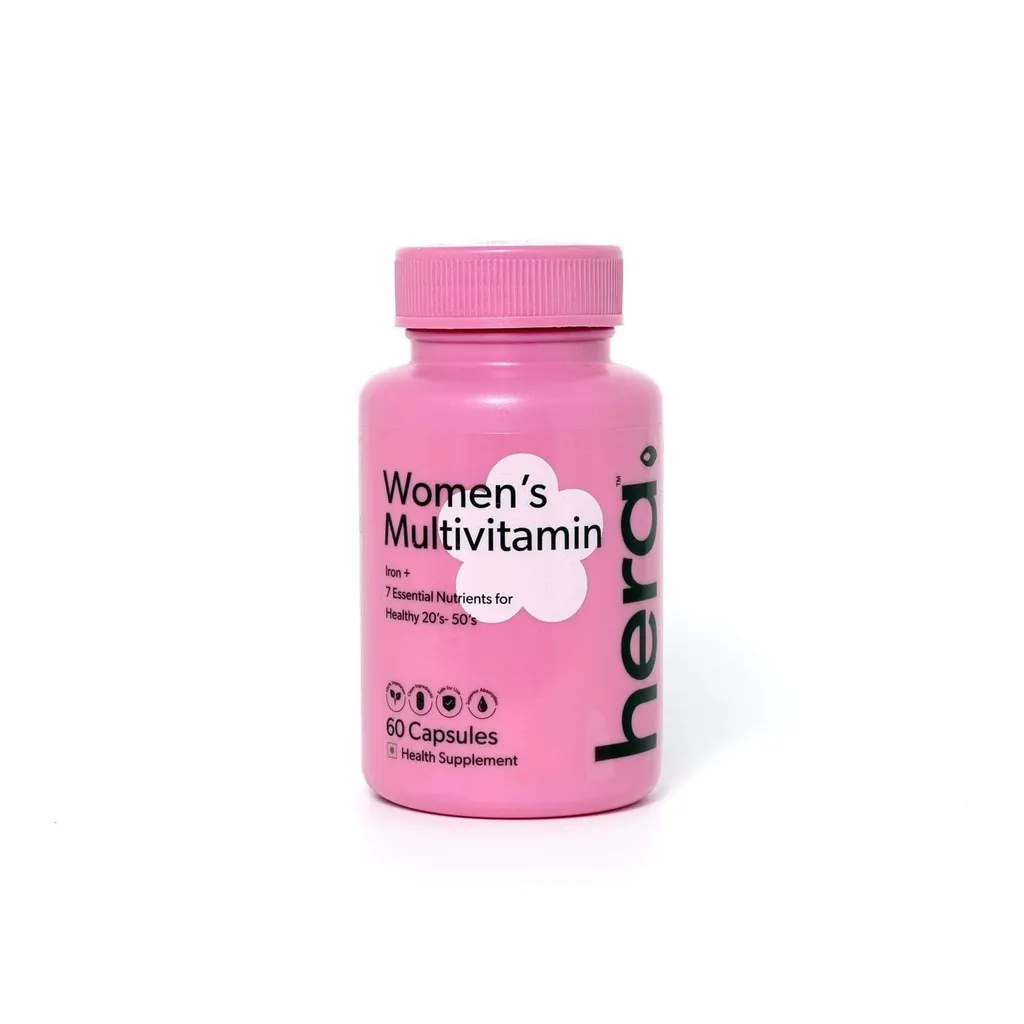 Hera Women's Multivitamin - Immunity, Energy, Skin and Hair Health - Essential Vitamins, Minerals and Antioxidants - 60 Capsules