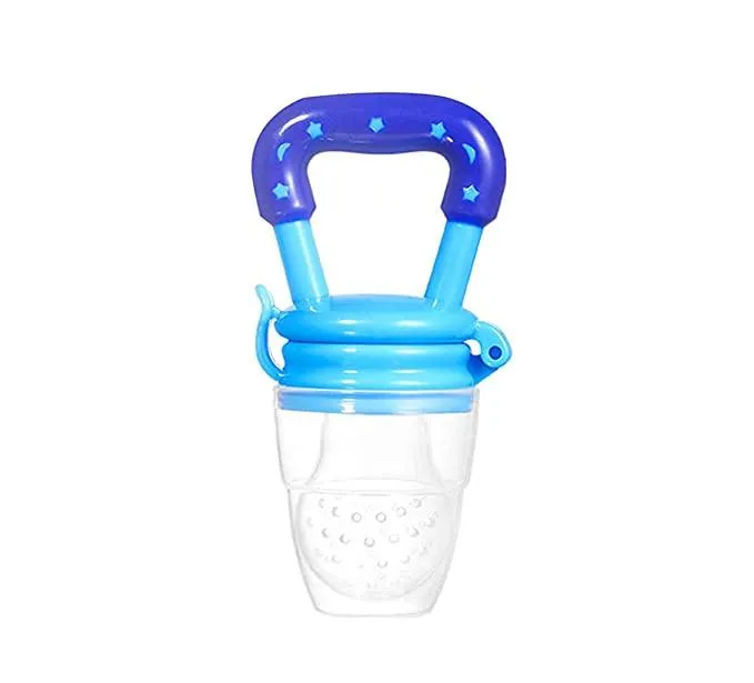Safe-O-Kid-Packof 1- BPA Free FruitNibbler for 4+M Baby-Blue