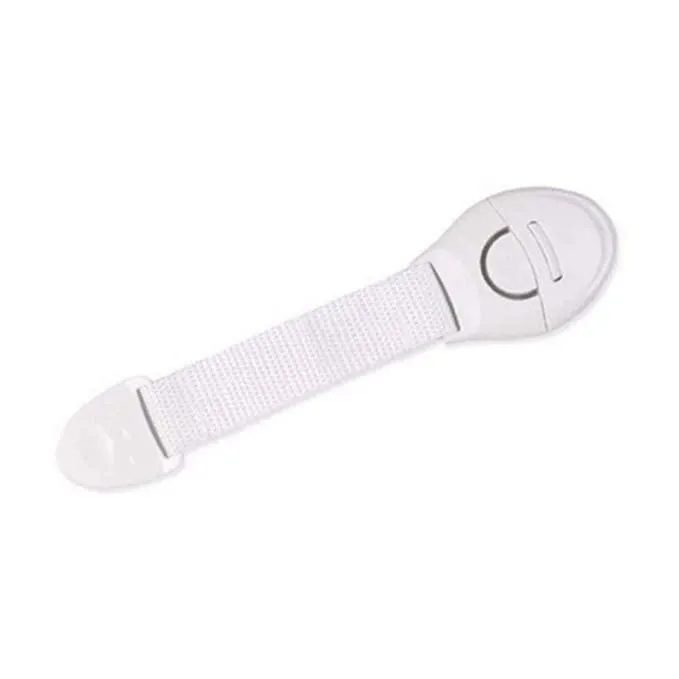 Safe-O-Kid-One Sided MultiPurpose Safety Lock-White