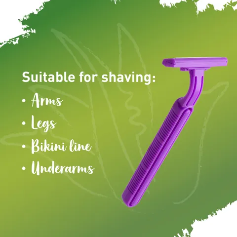 Sirona Disposable Shaving Razor for Women with Aloe Boost - Pack of 1