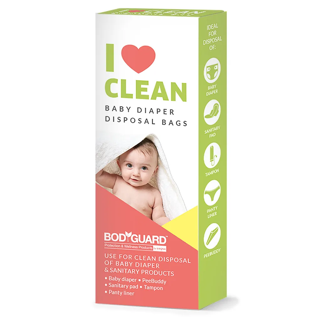 Sirona BodyGuard - Baby Diapers and Sanitary Disposal Bag