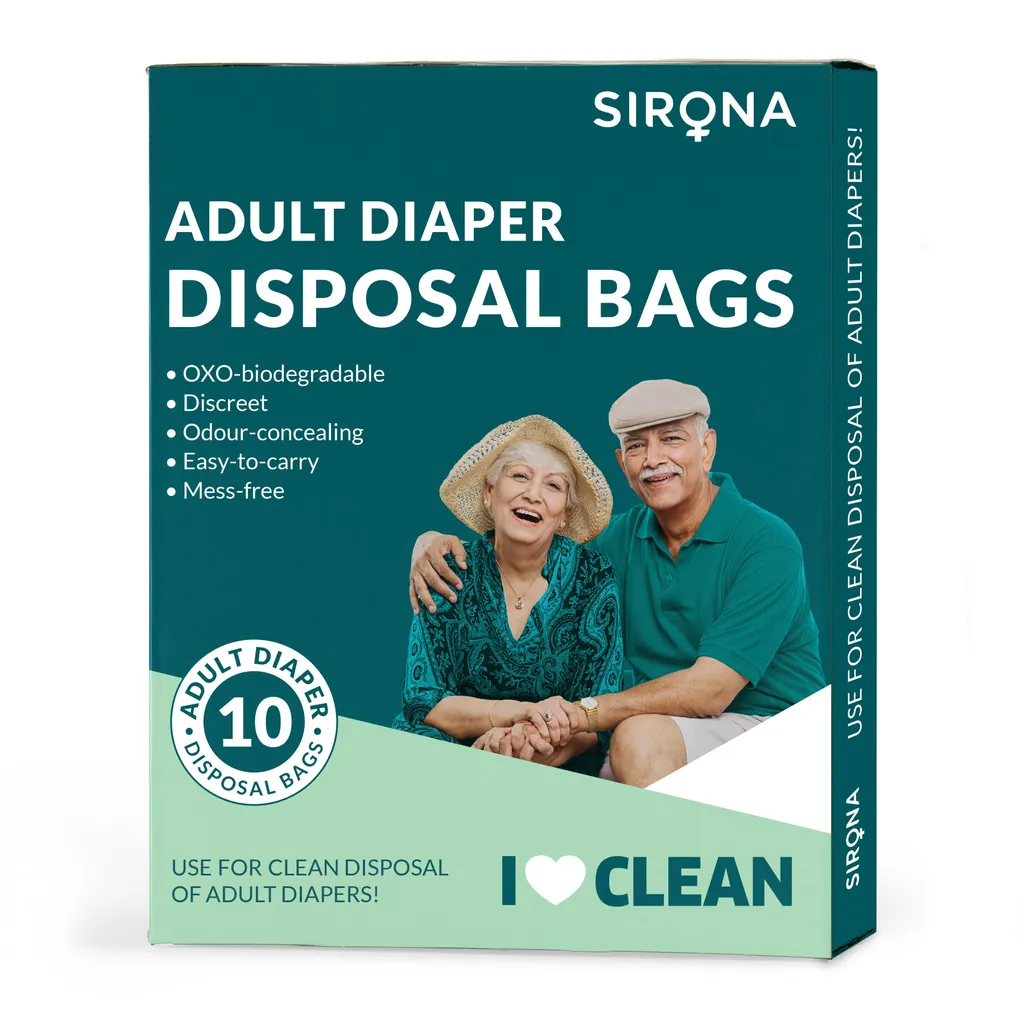 Sirona Sirona Premium Adult Diaper Disposal Bags - 10 Bags