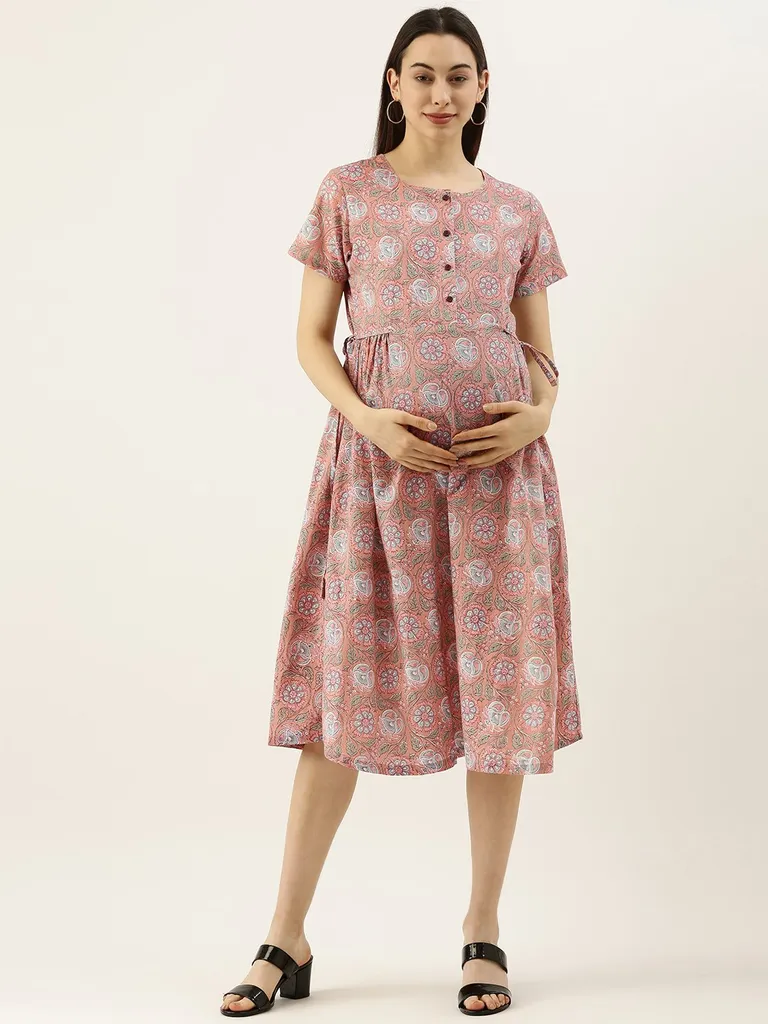 Nejo Feeding/Nursing Maternity Dress