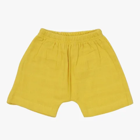 A Toddler Thing - Half Sleeve Top & Shorts - Yellow Mellow