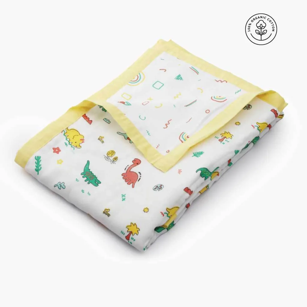 A Toddler Thing - Stone Age - Reversible Cotton Blanket/Quilt