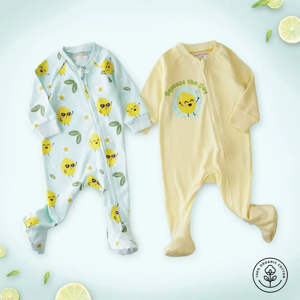 A Toddler Thing - Squeezy Day - Bodysuit (With Footies)