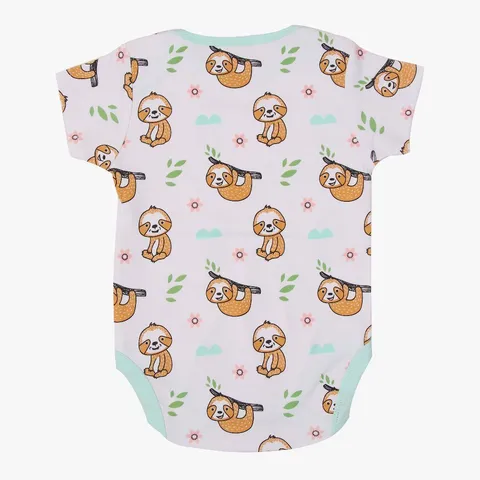 A Toddler Thing - Sloth Baby - Organic Rompers (Pack of 2)