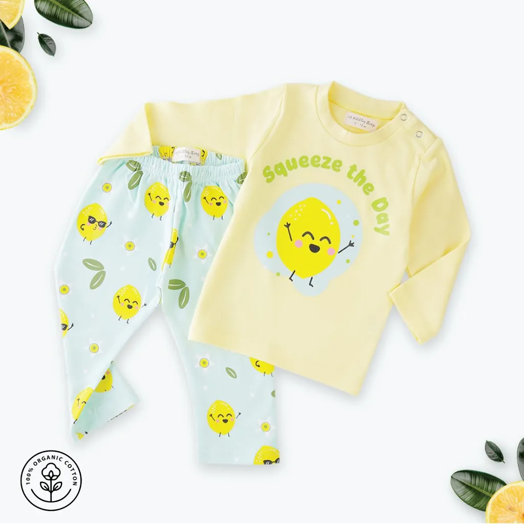 A Toddler Thing - Squeezy Day - Organic Full Sleeve Top and Pant