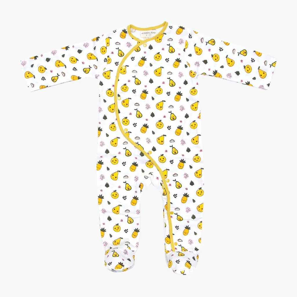 A Toddler Thing - Yellow Mellow - Baby Full Sleeve Bodysuit
